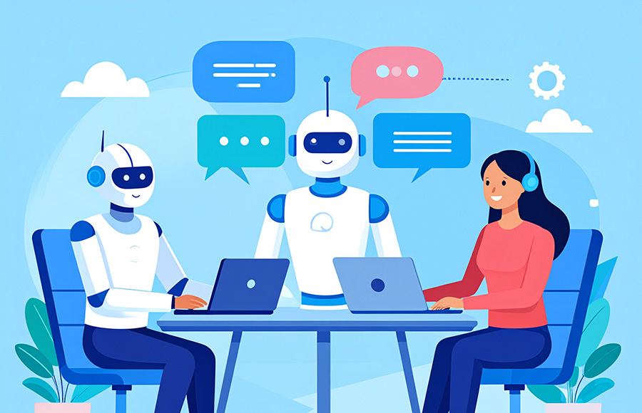 問い合わせ対応を自動化!AIチャットボットがもたらす働き方改革